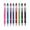 Custom Logo Colored Metal Gel Ballpoint Pen for Signing & Touchscreen Use