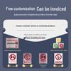 Acrylic Electrical Safety Warning Sign - Follow Operating Procedures