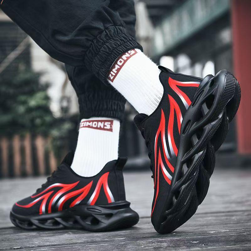 

Нове чоловіче взуття вуличне корейська версія кросівки дихаючі трендові туфлі чоловічі універсальні професійні надлегкі повсякденні спортивні туфлі 46