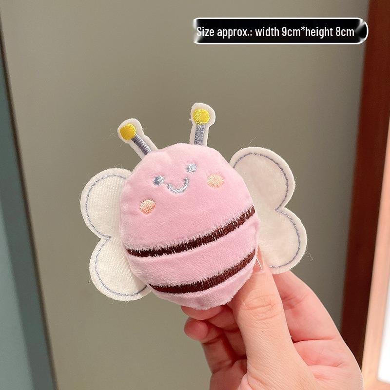 Japanese Kawaii Sunflower Panda Plush Brooch - Adorable Pin for Clothes, Bags, and Accessories.