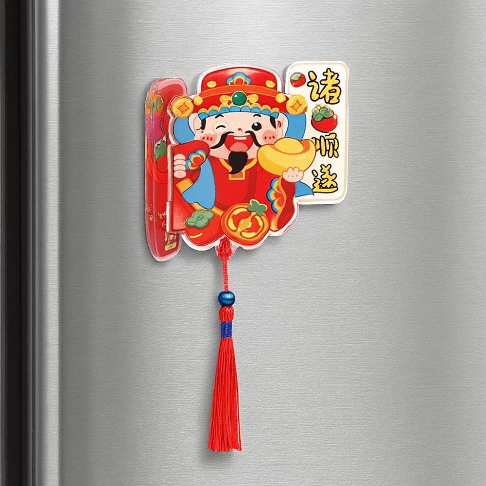 Horse Year Fridge Magnet Pendants Cartoon Spring Festival Decoration  Decoration