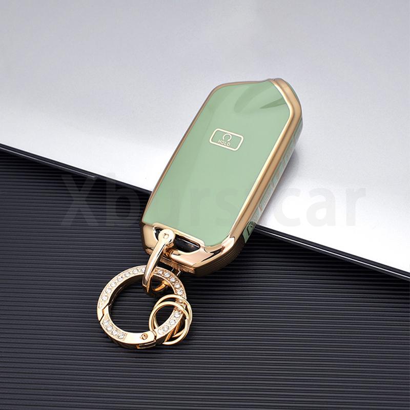 AAAHF1 TPU Car Smart Key Case Cover for Kia Stinger 2018 2019 2020 2021 K900 Stinger GT GT Elite GT Limited K9 Keyless Shell Fob Holder