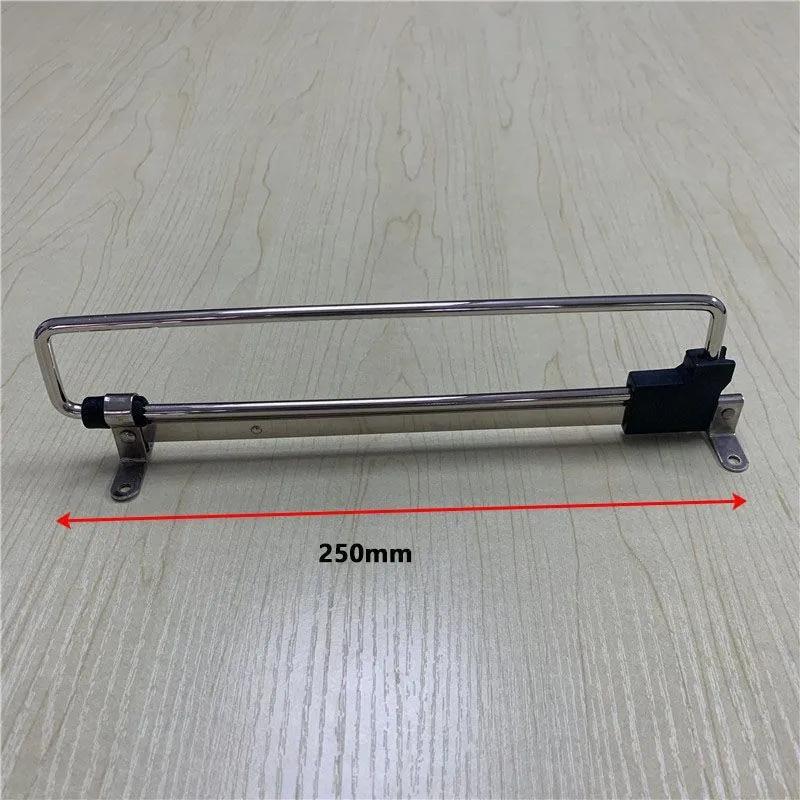 Retractable Closet Hangers Vertical Pull-Out Top Mounted Shallow Cabinet Hanging Rod for Trouser Storage No Hole Drilling Requir
