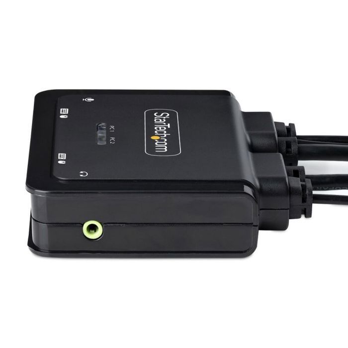 Commutateur KVM - StarTech - C2-H46-UAC-CBL-KVM - 4K 60Hz - USB-C - Compact