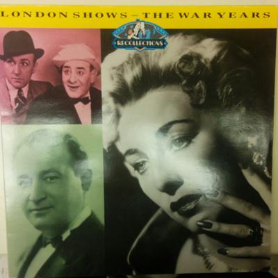 LP Record VARIOUS London Shows The War Years RECDL1 London Records 1986 Netherland Pop Used