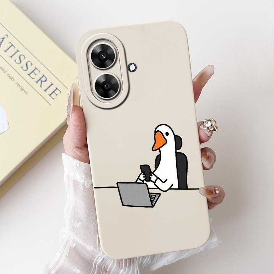 For Realme Note 60 Case RMX3933 Cool Machine Fashion Painted Cover Soft TPU Phone Case For Realme Note 60X Note60 Narzo N61 Bags