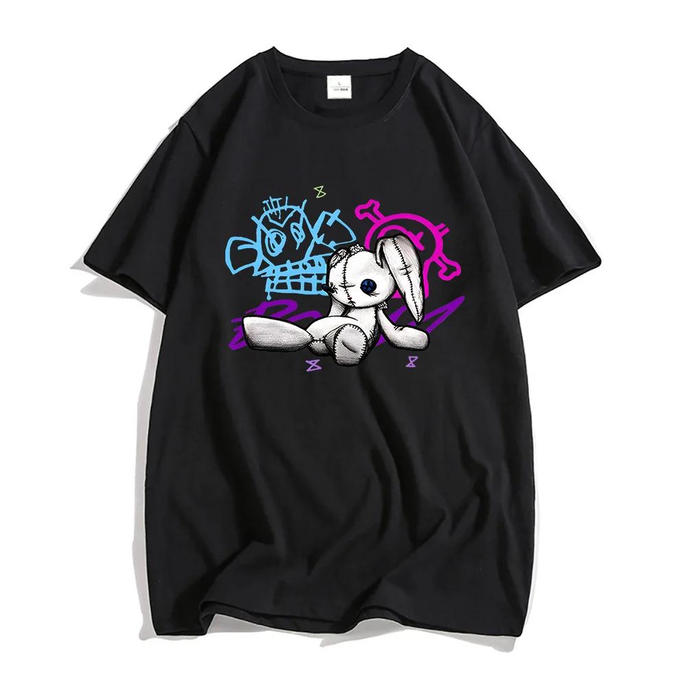 Boom Monkey Jinx Arcane T-shirt Hot Game TV Series Printing Tshirts Cotton High Quality O-neck Tee-shirt Short Sleeve Unisex Tee