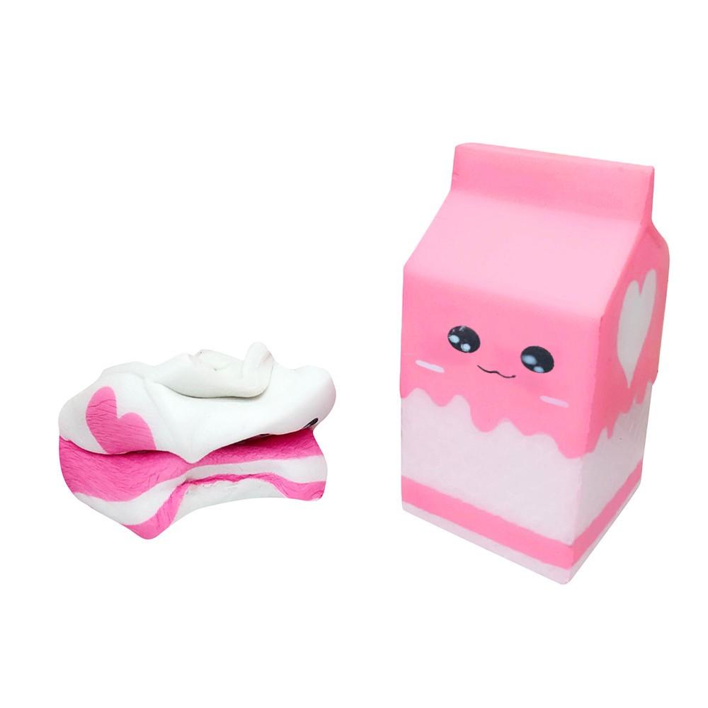 Yogurt Bottle Scented Slow Rising Toys Collection розовый