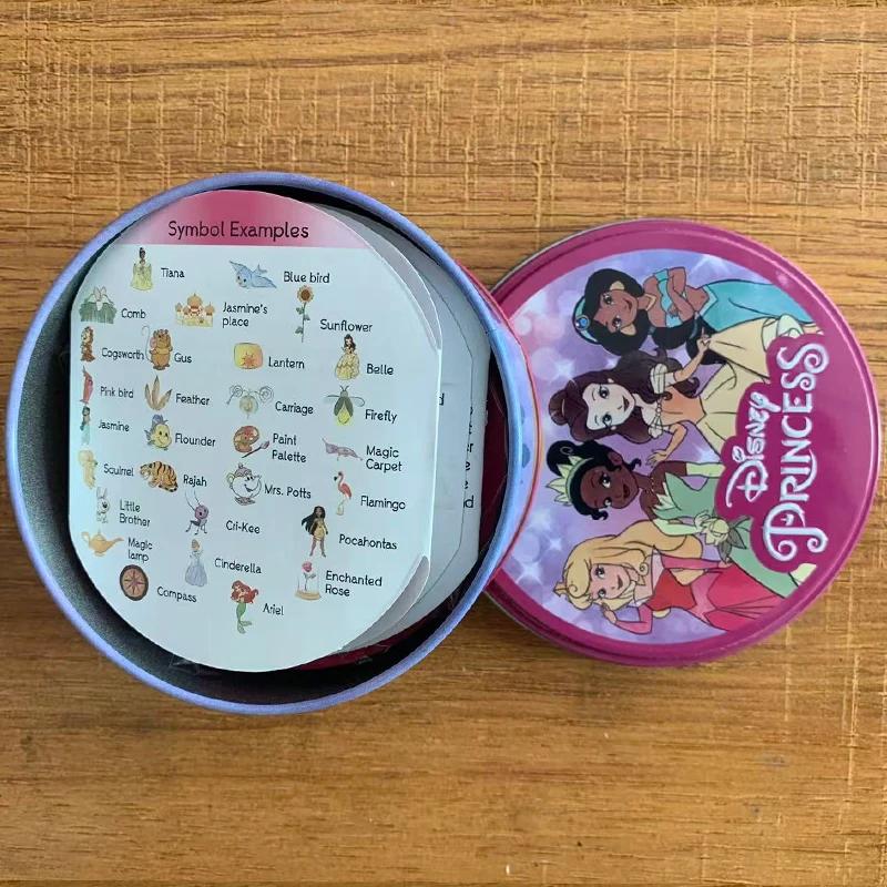 Kartenplatten-Aktivität 100. Jubiläum Eisenbox-Karte Gefrorene Prinzessin 2 bis 8 Spieler Familienurlaub Camping Weihnachten Kindergeschenk