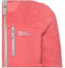 Jacket Jack Wolfskin Ice Curl Jacket Kids Fleecejacke Kinder Red Sunset Coral (1609162)
