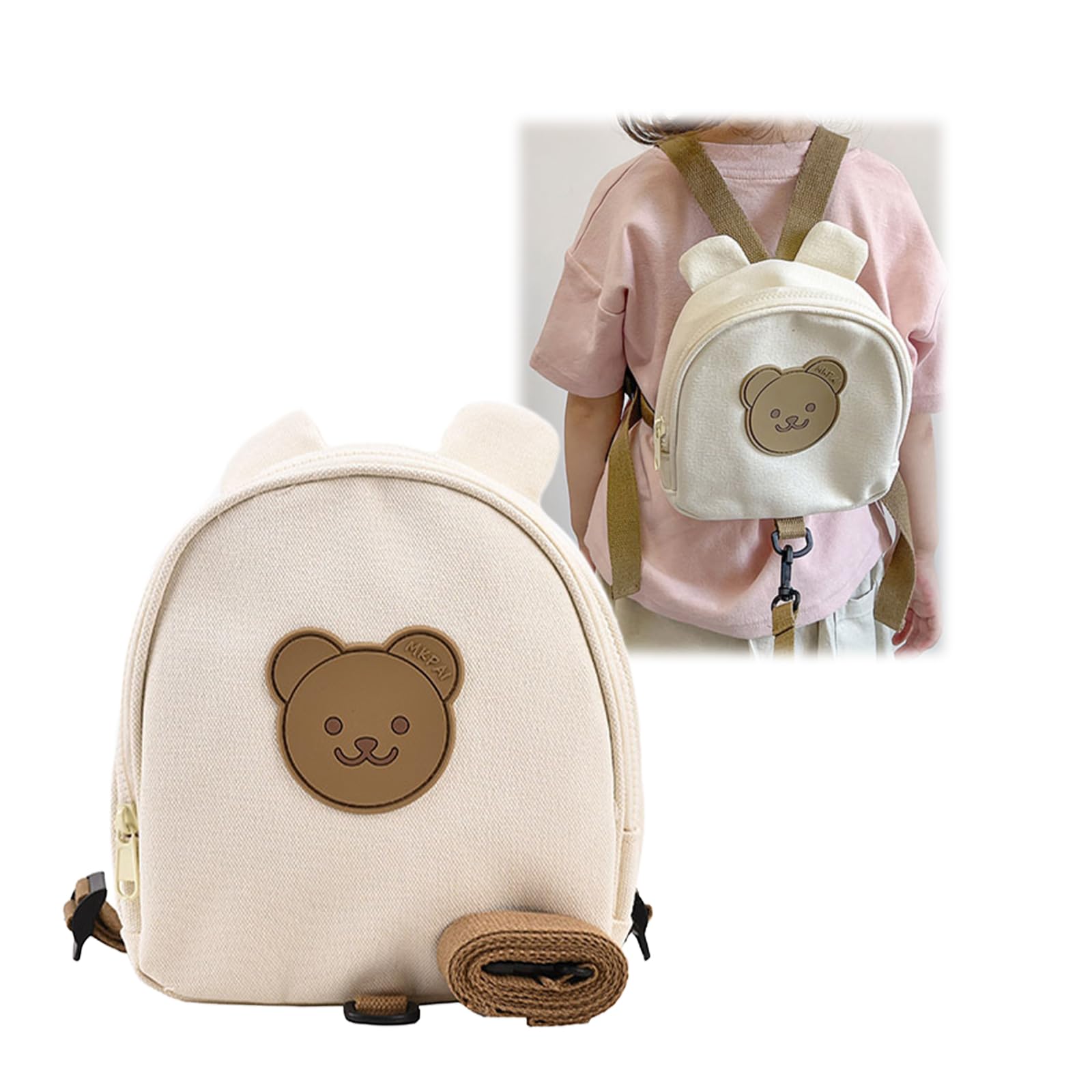 

Рюкзак с ремнем безопасности для предотвращения потери детей, ремень безопасности для съемного ремня безопасности с животным для для мальчиков и девочек [Kumomi], дети,