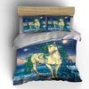 Unicorn, Stars, Planets, Ocean. Bedding Sets Duvet Cover Sets Duvet Covers Pillowcases(1 * Duvet Cover 2 * Pillowcases, Without Duvet Insert)