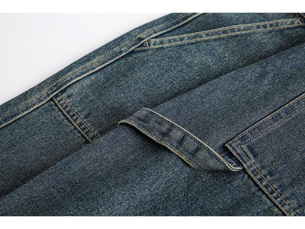 RUIIENRS X OUSWE 2024 Summer Distressed Loose Mid-Length Shorts RK-66