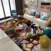 Fairy Tail Room Mats Anti-slip Absorb Water Long Strip Cushion Bedroon Mat Household Carpets