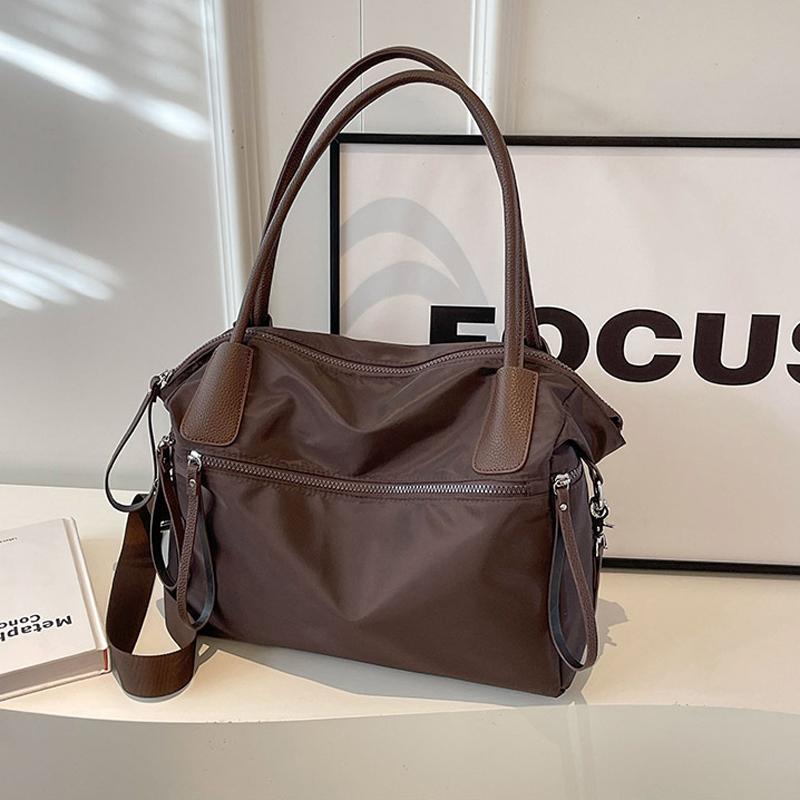 

FLYING STARS Women s Handbag Retro Nylon Women s Large Capacity Crossbody Bag Daily Commuting Travel Tote Bag 43cmX31cmX12cm