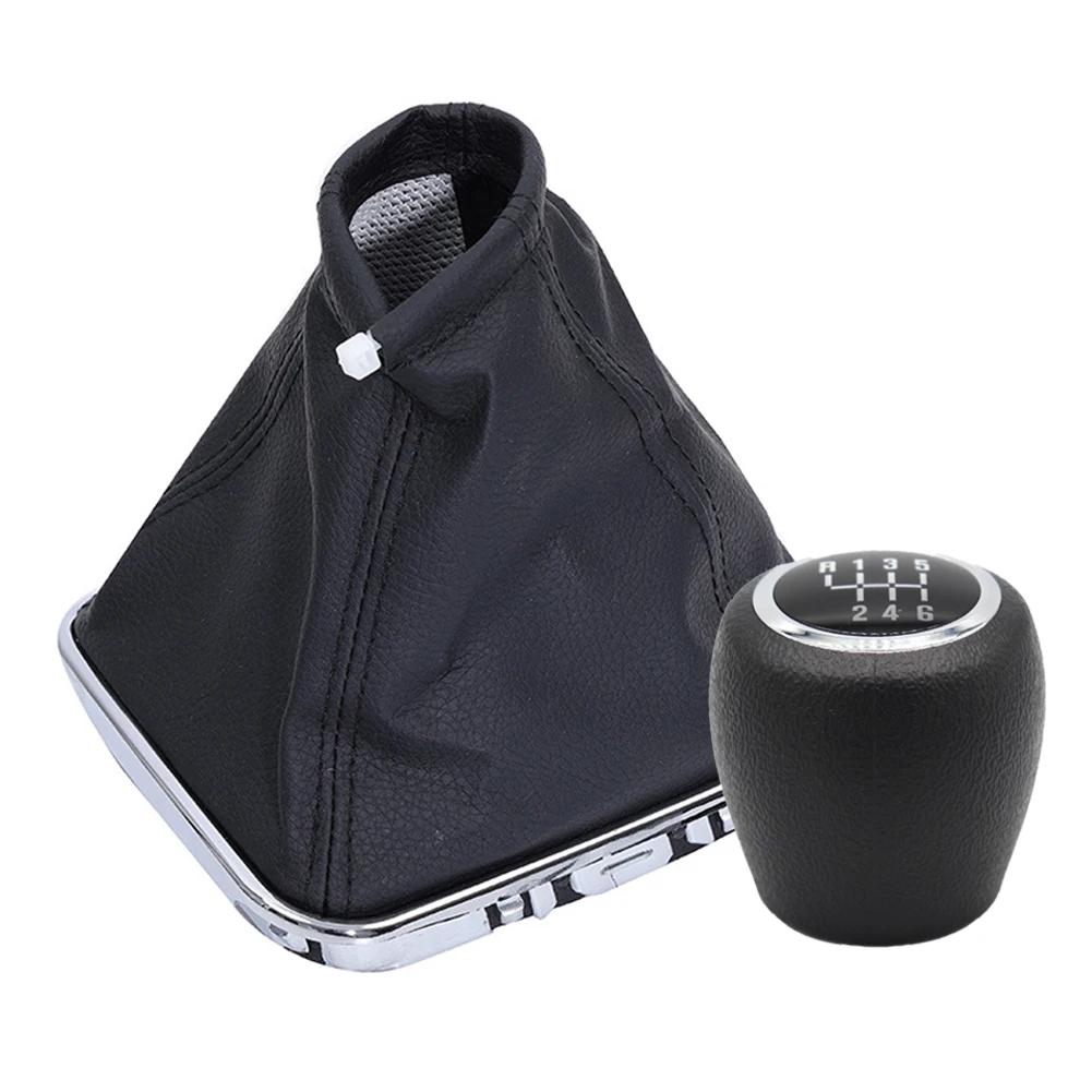 5 6 Speed Car Gear Shift Knob Lever Stick Handle Gaiter Boot Cover Case For Chevrolet Chevy Cruze 2008-2012 MT