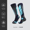 Ski Socks for Men, Outdoor Sports, Running, Mountaineering, Non-Slip, Wear-Resistant, Four-Season Thin Thermal Socks, Women's Single-Board
