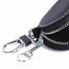 Men Key Holder Housekeeper Leather Car Key Wallets Keys Organizer Women Keychain Covers Zipper Key Case Bag Unisex Pouch Purse