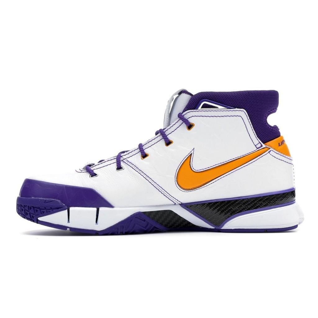 Nike Zoom Kobe 1 Protro Final Seconds Men Sneakers White Del-Sol-Varsity-Purple AQ2728-101
