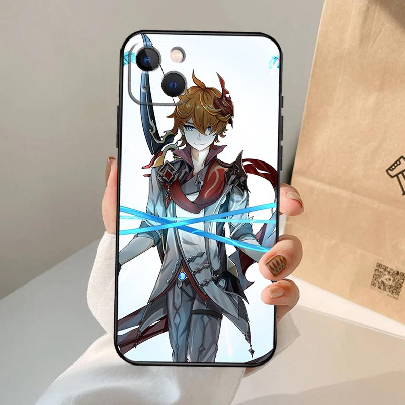 Genshin Impact Tartaglia Case Cover For IPhone 18 16 15 14 12 Pro Max 11 13 Pro Max X XR XS MAX Plus 12 Mini Coque