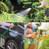 Gedeng 3x Telescopic High-Pressure Garden and Car Wash Water Hose Set with Spray Gun