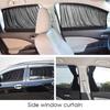 1 paar Auto Vorhang Universal Hinten/Seite Fenster Sonnenschutz Vorhang Baby Reise UV Schutz Auto Sonnenblende Camper Auto