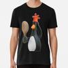 Tričko Wallace & Gromit Feathers McGraw Penguin S až 5XL Vyrobeno v USA