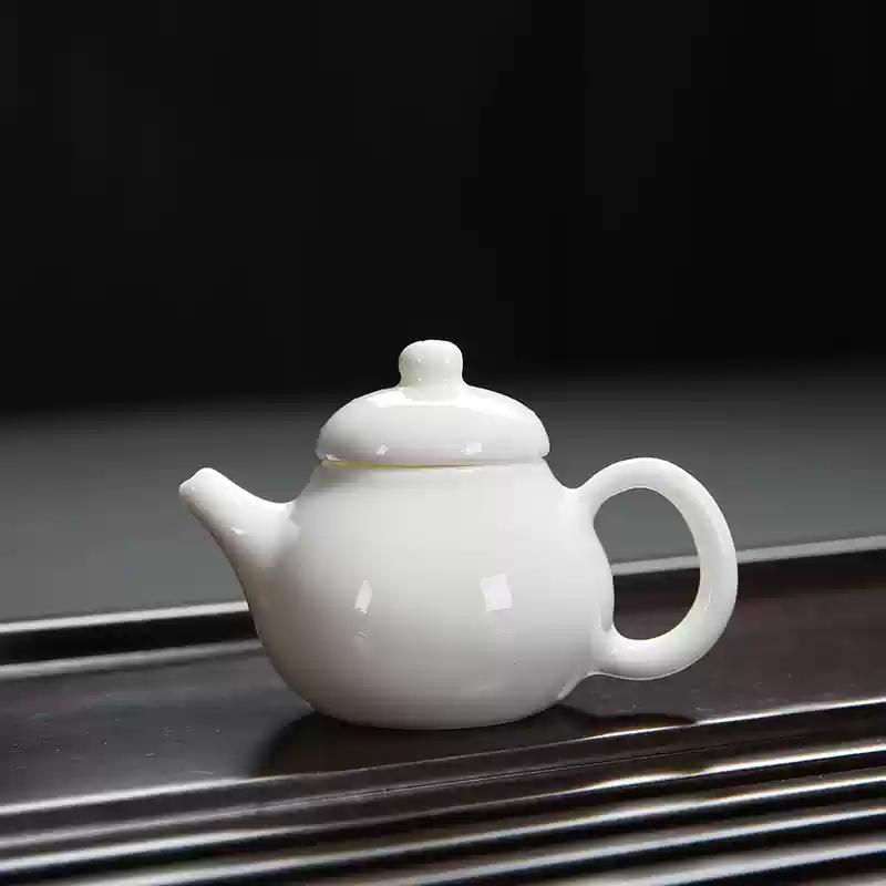 1PCS Chinese ceramics Tea pet Small Fingertip Pot tea Figurine Ornament Boutique oolong Tea Accessories home decoration