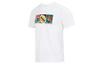 T Shirts Men's White Crew Neck Moderate IC1866