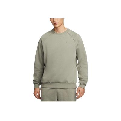 Primary Dri-Fit Sun Protection Quick-Dry Versatile Crew Neck Pullover Men Sweatshirt Light-Army-Green FZ0972-320