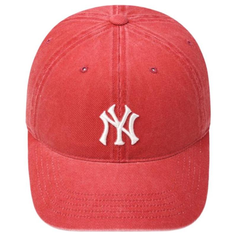MLB Cotton Baseball Cap For Sun Protection Unisex Red Fashion 3ACPVV14N-50RDD