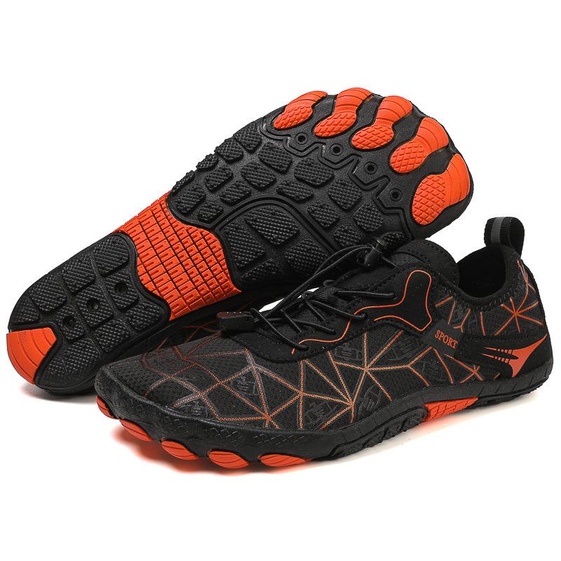 Wading Shoes Wear-resistant Outdoor Fishing Non-slip Creek Shoes Breathable Sweat-absorbing Barefoot Beach Shoes Swimming Shoes Water Shoes