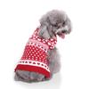 Dog Clothes Autumn Winter Knitted Sweater High Collar Warm Pet Apparel Puppy Sweater Christmas Dog Sweater