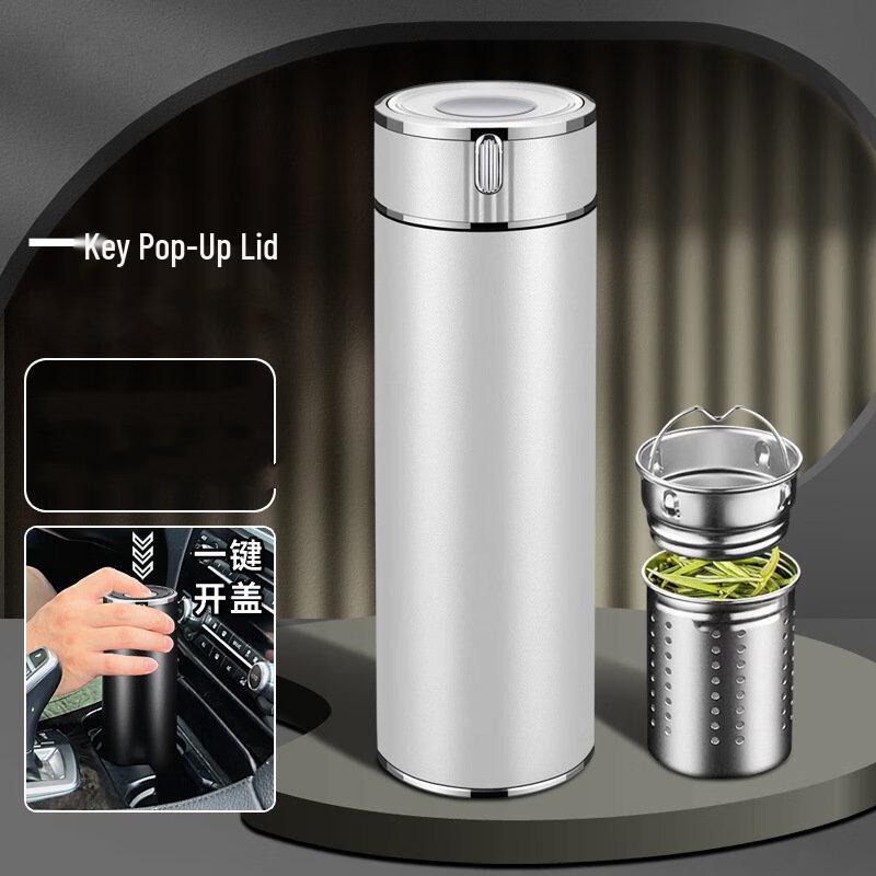 Xingu Zisha Vacuum Insulated Tea Mug, 500ml