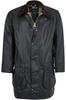 Mid-season Jacket Barbour Border Sage Wax Jacket Grey