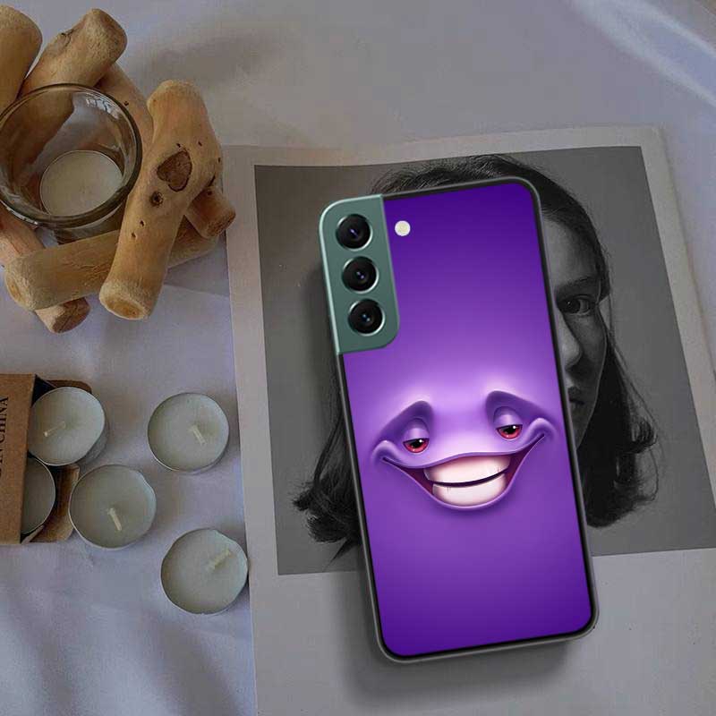 3D Grappig Gezicht Zachte Telefoonhoesje Voor Samsung A02 A03 A03S A04 A04S Galaxy A55 A35 A25 A15 S10 Lite A9 A8 A7 A6 Plus A90 A80 Hoesje T