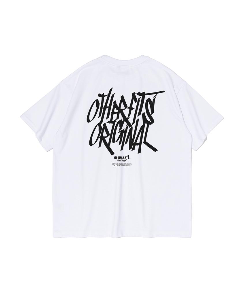 OTHERFITS Street Logo Oversized Short Sleeve T-Shirt (White)