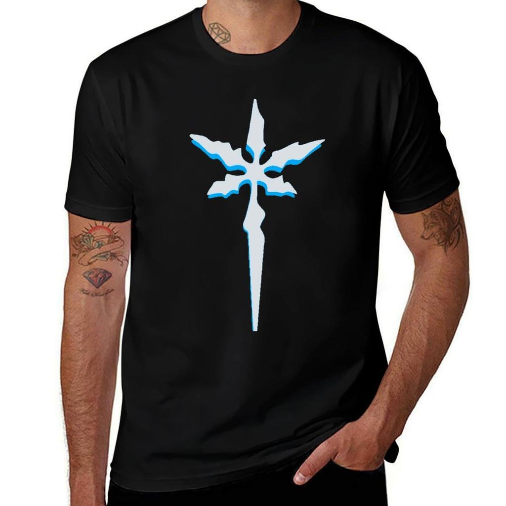 (Blue Shadow) Killer Frost Snowflake Tshirt Basic Solid Tee For Daily Use