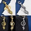 Animal Keychain Pendant With Electroplated Alloy For Cute Bag Decor