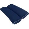 MORIPiLO Snoring Pillow (Premium) - Prevents Snoring, Opens Airway, and Prevents Snoring, Navy Blue (Includes Bamboo Charcoal Pipe, Wide), Approx.