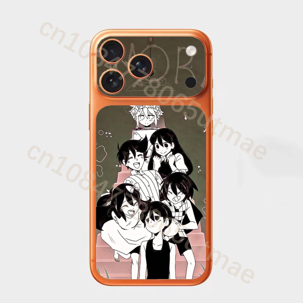 Game O-Omori For iPhone 17pro,17pro max Carmere and Back Cover Decal Wrap Skin Colorful Rear Protective Sticker Film