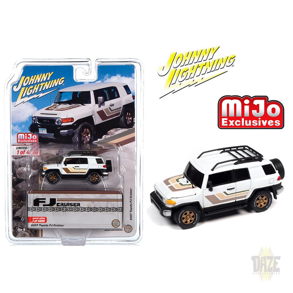 JOHNNY LIGHTNING 1/64 Scale MiJo Limited Edition 2007 Toyota FJ Cruiser Custom