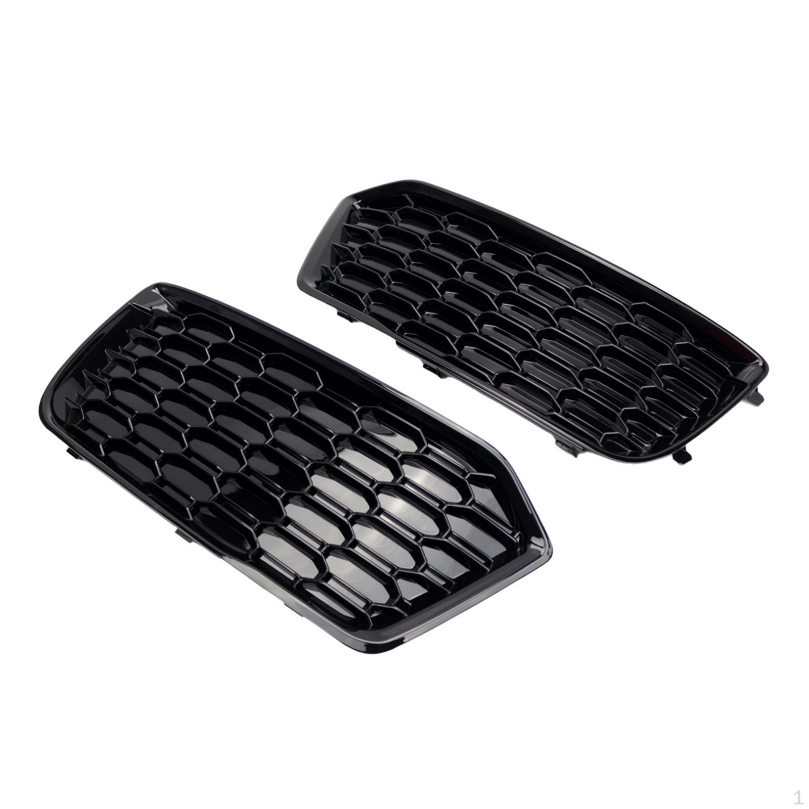 

2 Pieces 80A807679D 80A807680D Repair Parts ,Black Assembly Direct Replaces Car Front Cover Side