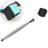 Snooker Billiard Pool Chalk Holder Pricker Cue Table Accessory (black)