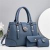 Mother and child bag Versatile messenger bag Handbag Shoulder bag Solid color women's bag