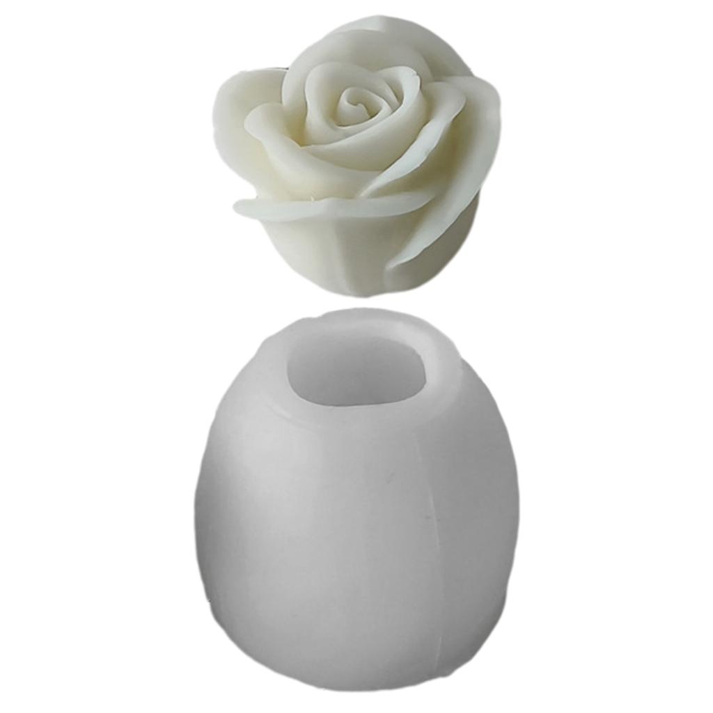 Vielseitige Silikonform für handgefertigte Kerzen- und Gipsdekorationen. Elegante Aromatherapie-Kerzenfiguren aus Gips.