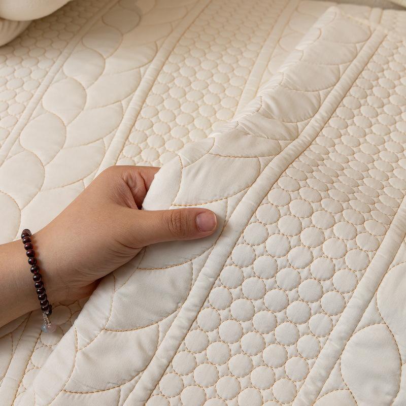Cream Wind Sofa Cushion Universal In All Seasons  New Straight Row Summer Seat Cushion Sub-Cover Cloth Towel Fixed Non-Slip Cover
