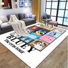Bluey Pattern Rug, Indoor/Outdoor Mat, for Picnic, Gameroom, Bedroom, Office, Living Room, Home Decor Carpet, Birthday Gift