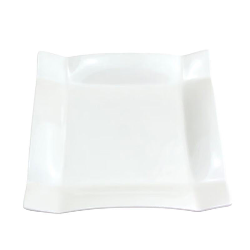Qianxing 10-inch Square Ceramic Dinner Plate