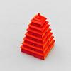 3D Foldable Rotating Pagoda: Children's Decompression Toy & Cultural Architecture Model